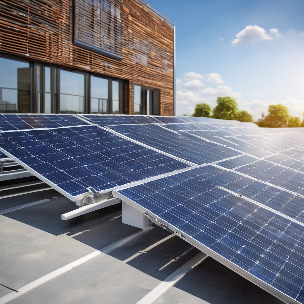 Professional power purchase agreement solar installation on commercial rooftop