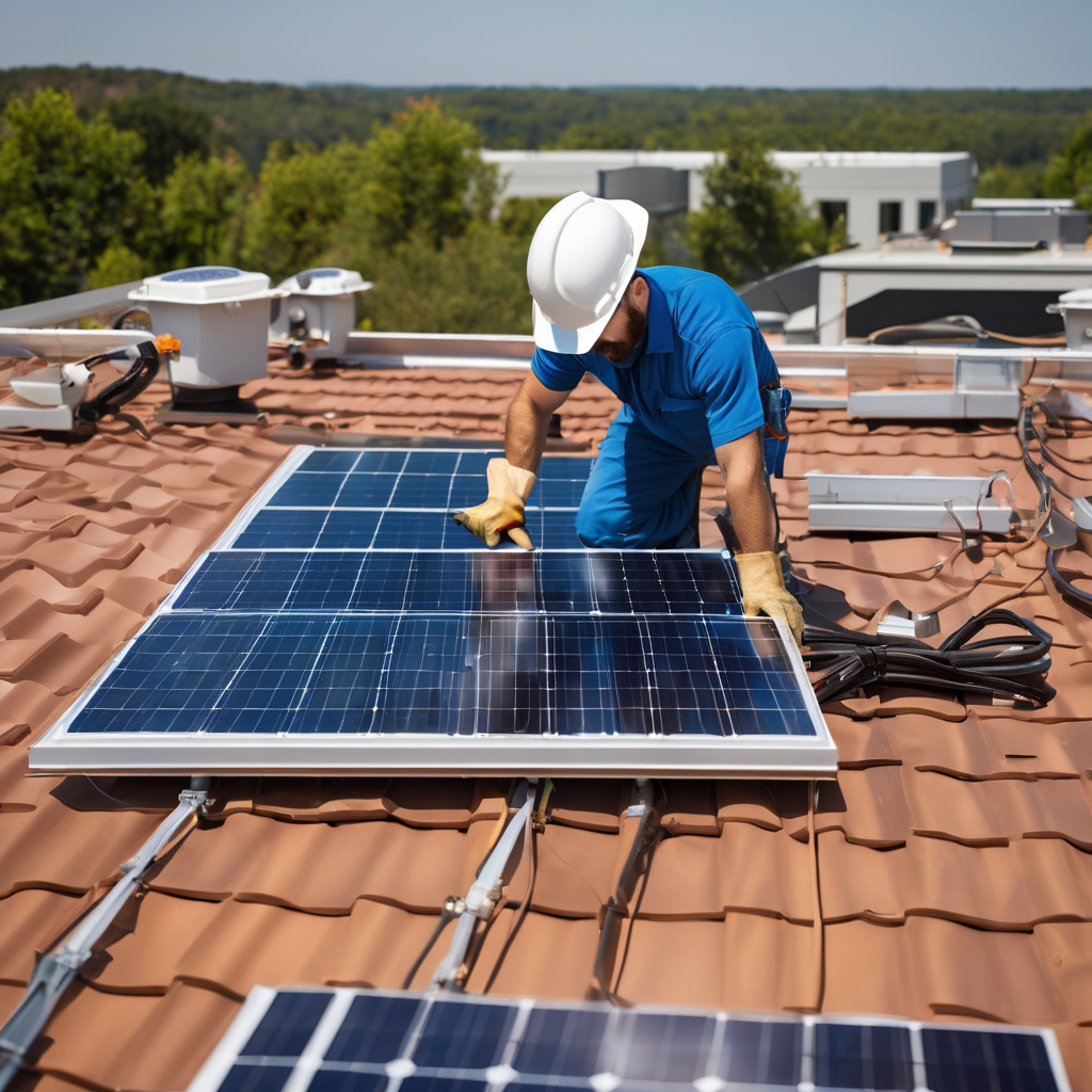 Rooftop solar companies professional team